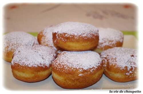 BOULES DE BERLIN - BEIGNETS DE CARNAVAL