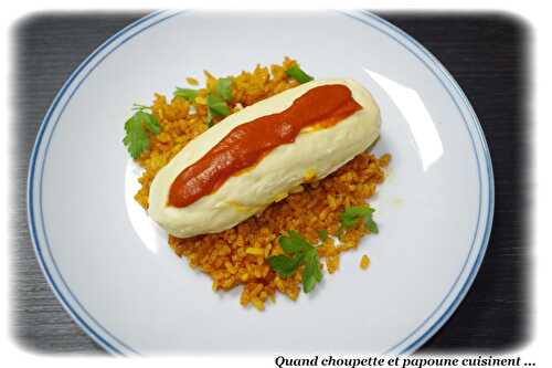 QUENELLES DE BROCHET, RIZ A PAELLA ET TOMATE AU TM OU PAS ...