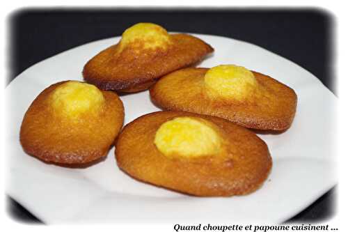 MADELEINES A LA FLEUR D'ORANGER