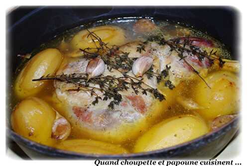 AGNEAU CONFIT AU THYM