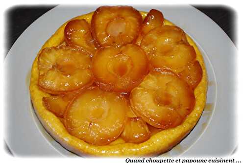 TARTE TATIN A L'HUILE D'OLIVE DE NYONS AOP