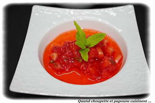 PANNA COTTA AUX FRAISES