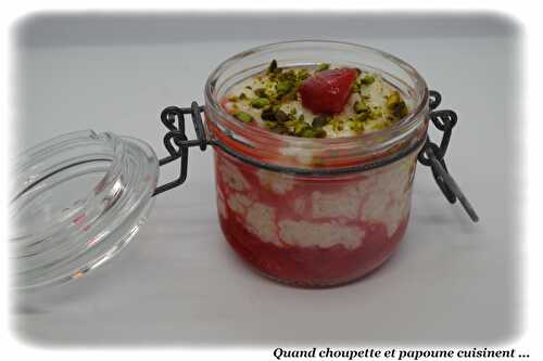 RIZ AU LAIT AUX FRAISES AU TM OU PAS