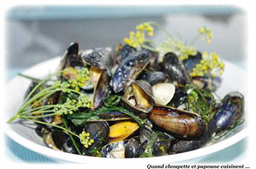 MOULES A L'ANISETTE