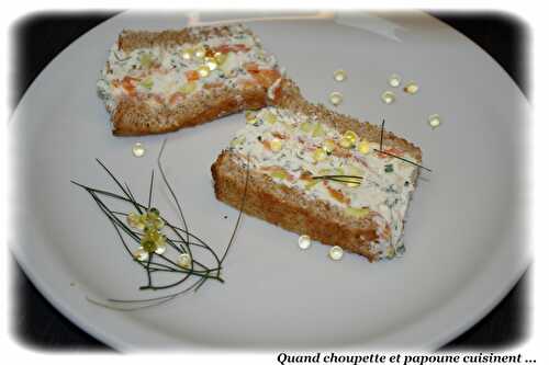 MILLE-FEUILLE DE TRUITE FUMEE