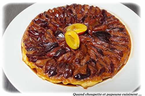 TATIN DE QUETSCHES D'ALSACE