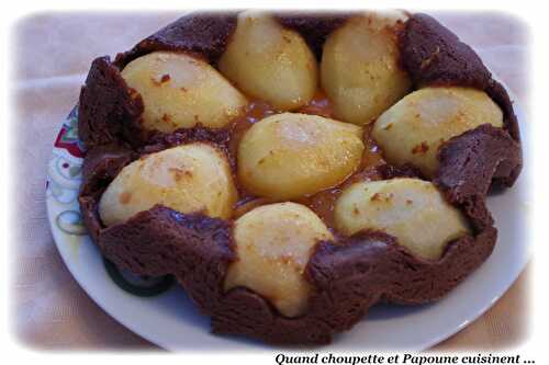 TATIN POIRE-CHOCOLAT