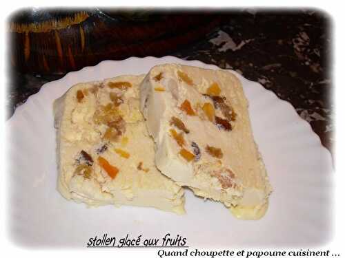 STOLLEN GLACE AUX FRUITS