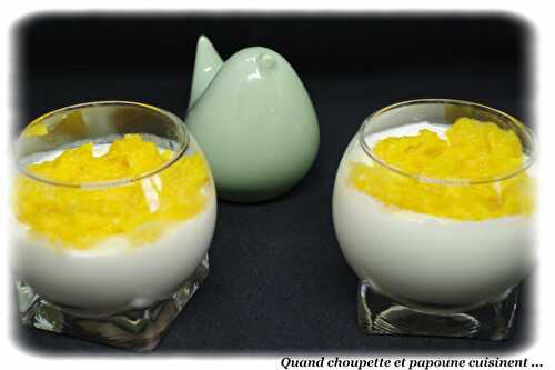 PANNA COTTA A L'ORANGE