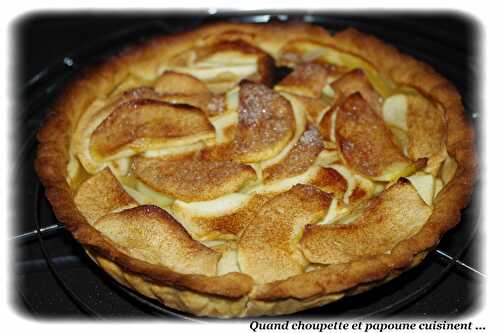 TARTE AUX POMMES DU LIMOUSIN FACON CLAIRE