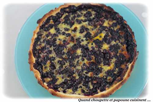 TARTE AUX MYRTILLES