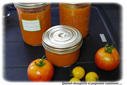 COULIS DE TOMATES AU THERMOMIX OU PAS ...