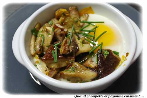 OEUF COCOTTE D'AUTOMNE