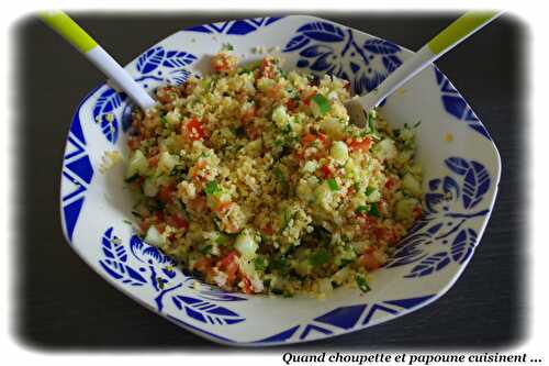 TABOULE FACON LIBANAISE