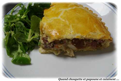 TOURTE AUX CEPES