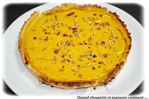 TARTE AU POTIRON SUCREE