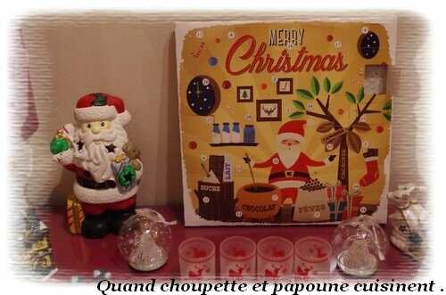 PREMIER DECEMBRE ET FONDANT AU CHOCOLAT