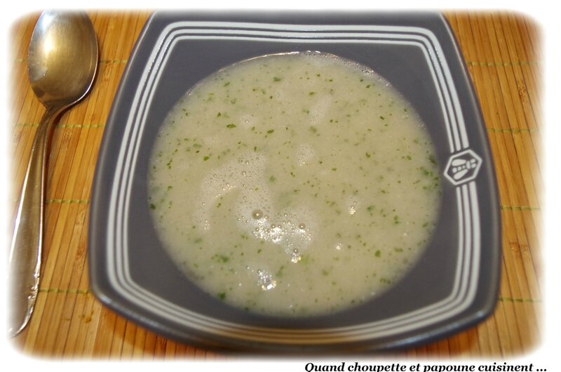 BOUILLON DE VOLAILLE AU TAPIOCA