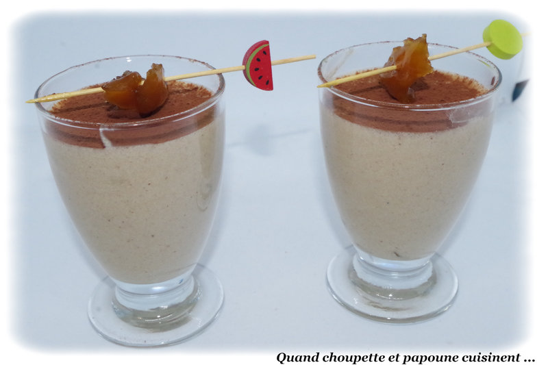 MOUSSE A LA CREME DE MARRONS