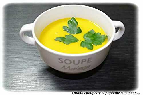 VELOUTE CAROTTES-PANAIS AU TM OU PAS ...