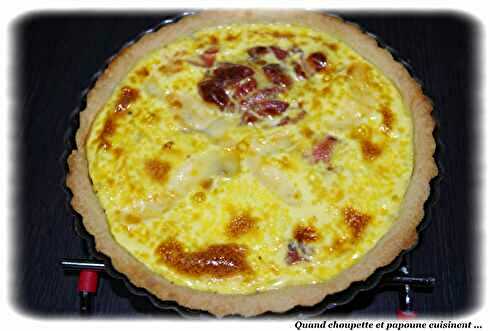 QUICHE A LA PANCETTA