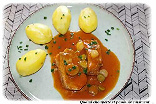 LANGUE DE VEAU SAUCE PIQUANTE