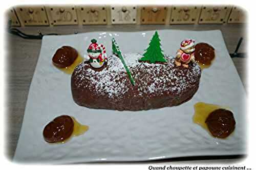 GÂTEAU AUX MARRONS ET CHOCOLAT DE MAMAN JACQUELINE