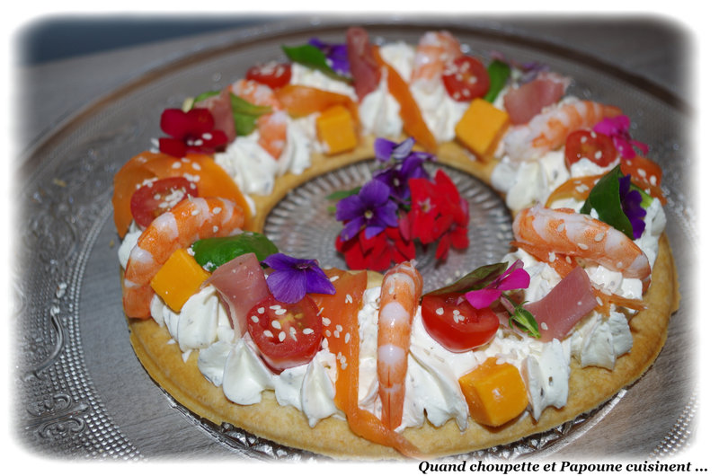 TARTE COURONNE SALEE