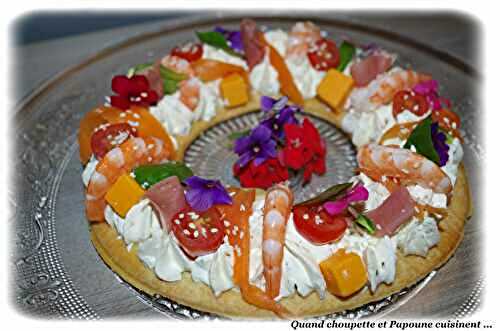 TARTE COURONNE SALEE