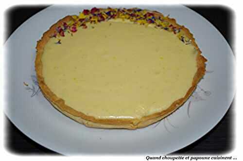 TARTE AU CITRON