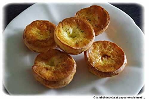 BOUCHEES DE QUICHE SANS PÂTE A LA TRUITE FUMEE