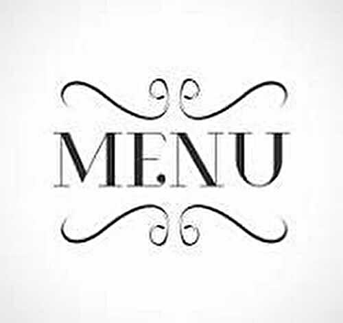 MENUS DU VENDREDI 09 MAI 2025 AU JEUDI 15 MAI 2025