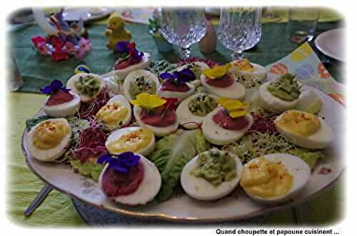 TRIO D'OEUFS MIMOSA