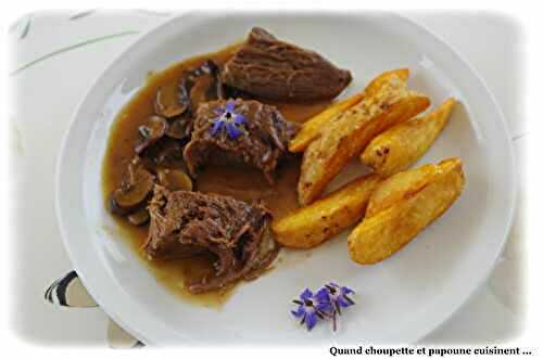 LANGUE DE BOEUF SAUCE MADERE