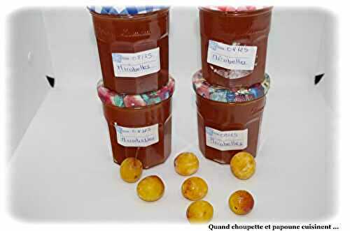 CONFITURE DE MIRABELLES AU TM