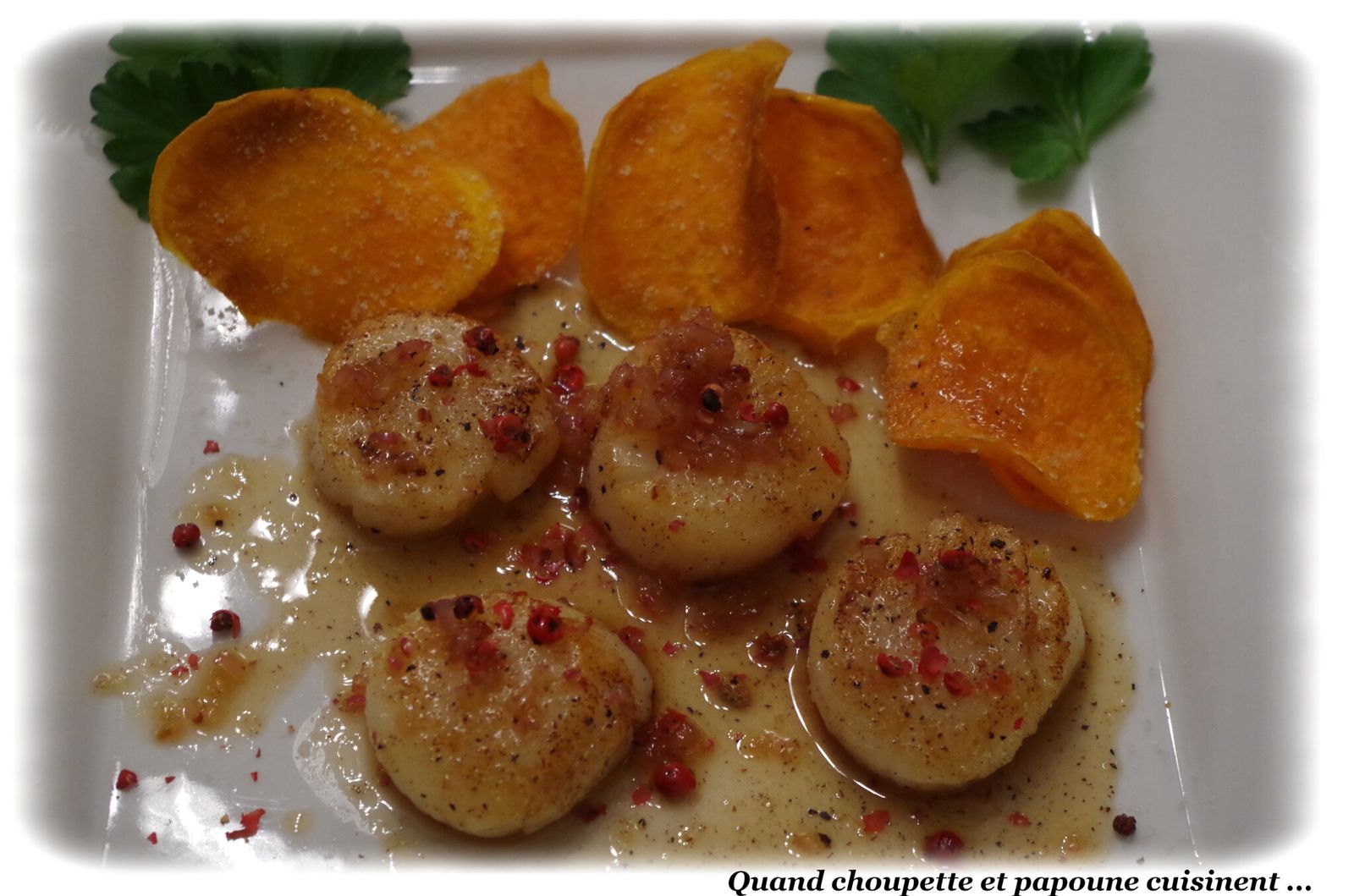 SAINT-JACQUES SNACKEES, CHIPS DE PATATES DOUCES