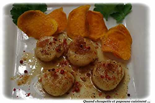 SAINT-JACQUES SNACKEES, CHIPS DE PATATES DOUCES