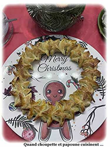 COURONNE PÂTE FEUILLETEE AU SAUMON FUME