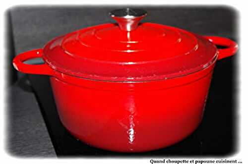 RÔTI DE PORC DANS L'ECHINE EN COCOTTE