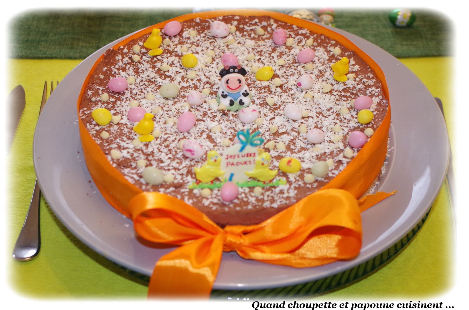 L'ENTREMET DE PÂQUES