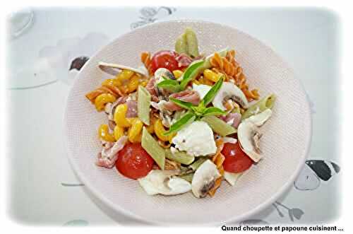 SALADE DE PAT'ATOUILLE TOMATES-CAROTTES-HARICOTS