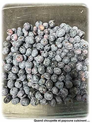 CLAFOUTIS AUX BLUETS A L'AIR FREYER