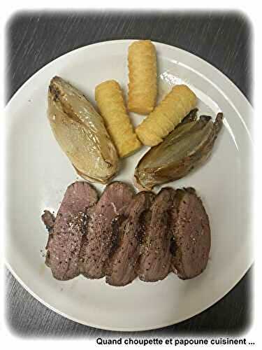 MAGRET DE CANARD FACON TERIYAKI