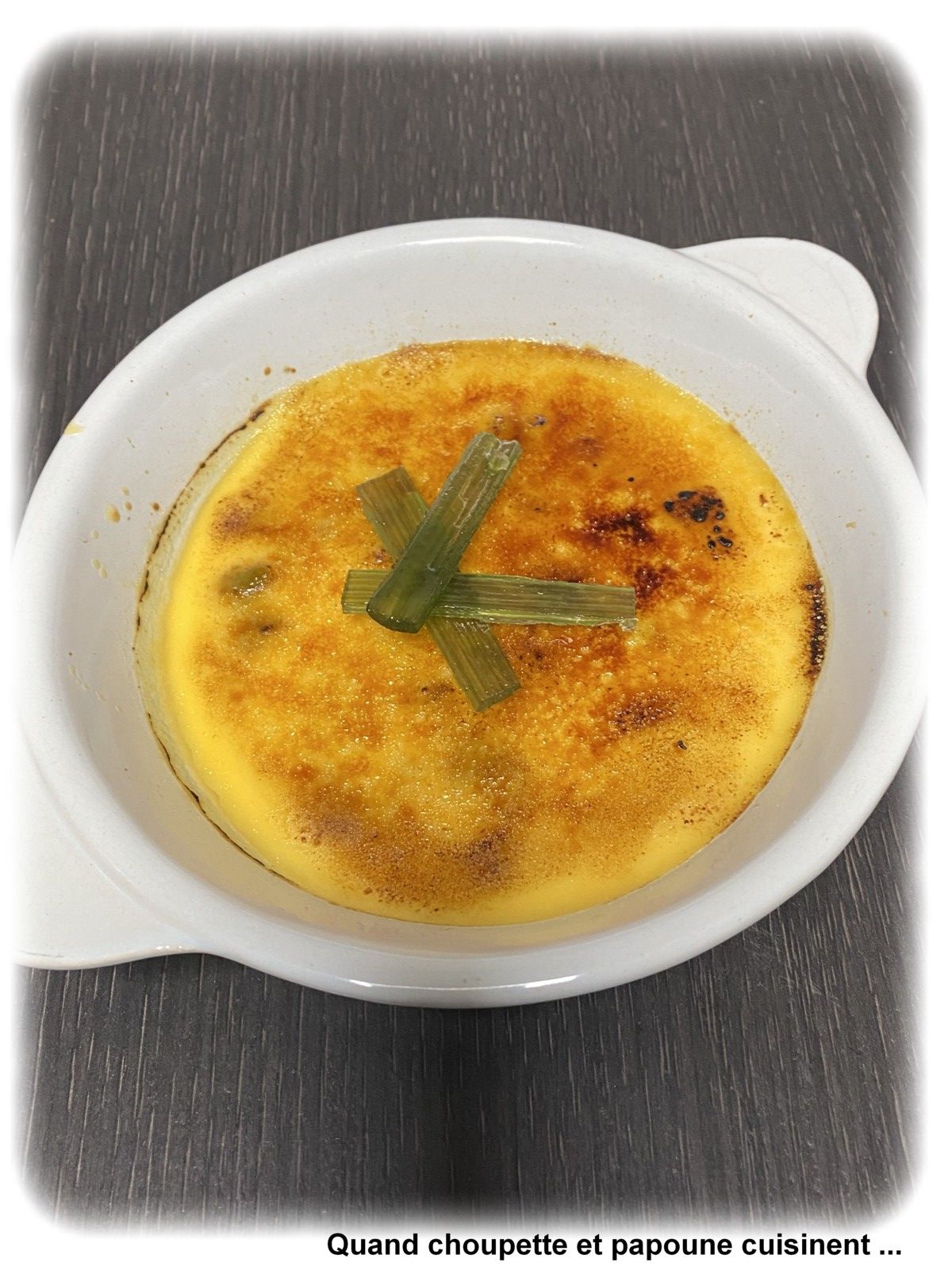CREME BRULEE A L'ANGELIQUE CONFITES