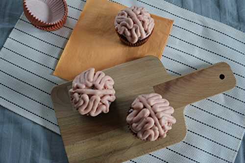 Cupcakes de cervelle pour Halloween