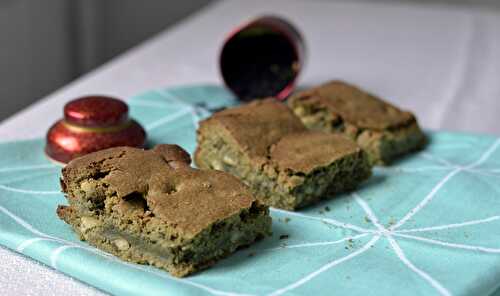 Greenies le brownies au thé matcha - St Patrick's Day