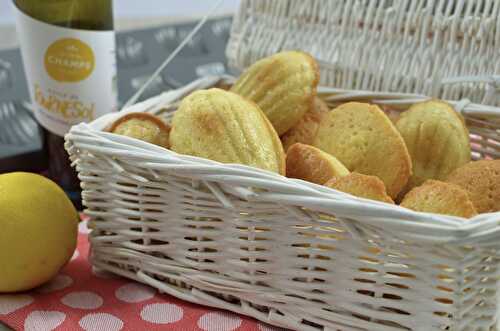 Madeleines au citron - Délices des Champs