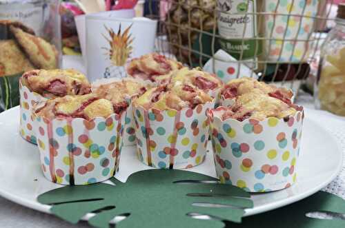 Muffins à la fraise pour la fête des fruits et légumes frais d'Interfel