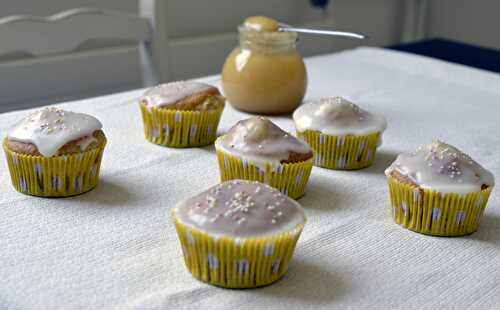 Muffins au lemon curd - Sans gluten - Quand Julie Patisse