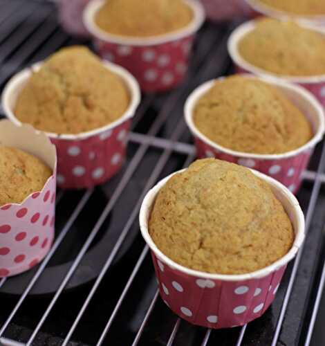 Muffins façon pain d'épices - sans lactose